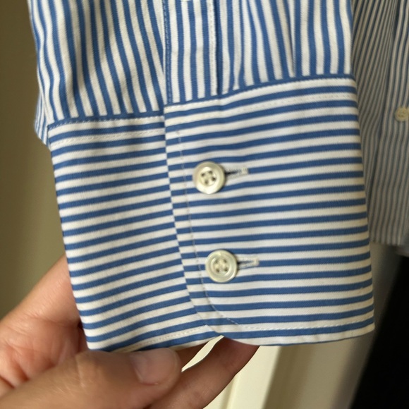 EUC J. Crew Striped Button Down, Women’s Size S - Picture 3 of 3